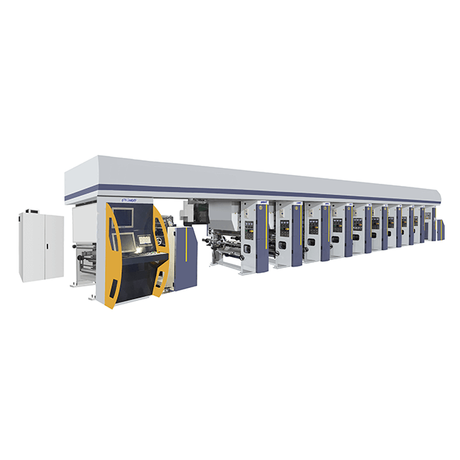 GWASY-A عالية السرعة 7 موتور نظام 8 آلة طباعة الحفر بالحفر في 180 mpm (استرخاء وترجيع النوع الخارجي)