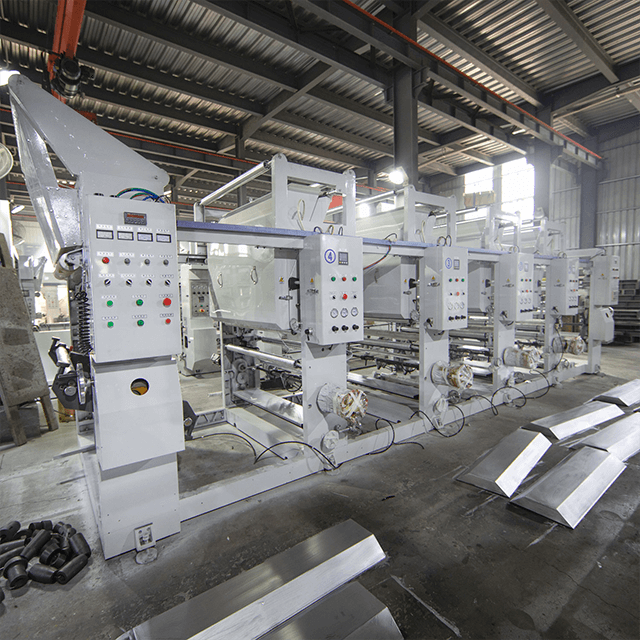 ASY-B آلة طباعة الحفر بنوع رمح للأفلام البلاستيكية في 70 Mpm