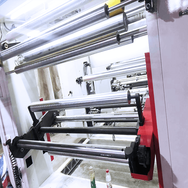 GWASY-B2 3 Motor System آلة طباعة مطبوعات بالحاسوب ذات سرعة متوسطة للأفلام البلاستيكية ذات السرعة المتوسطة في 140 mpm