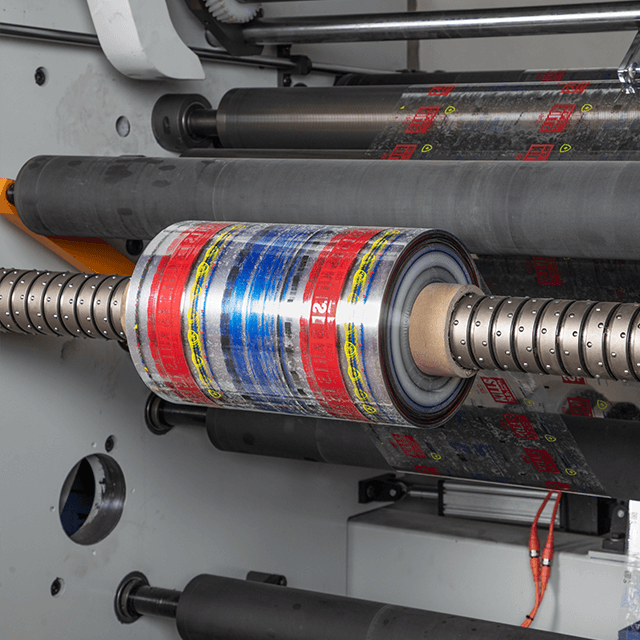 2022 PLC Control Film Slash and Rewilling Machine in 400m / min